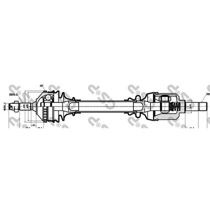 Photo Drive Shaft GSP 245064