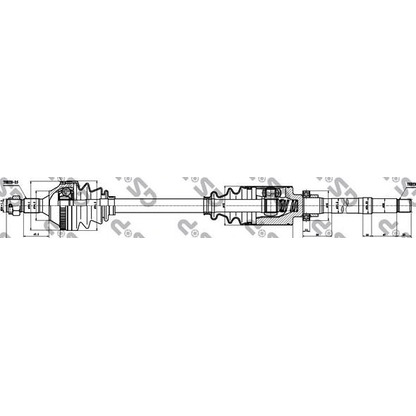 Zdjęcie Wał napędowy GSP 245156