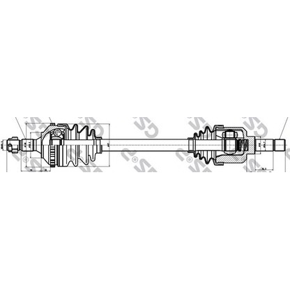 Photo Arbre de transmission GSP 245159