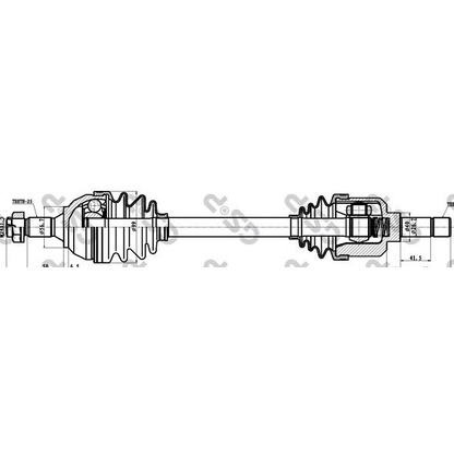 Photo Drive Shaft GSP 245167