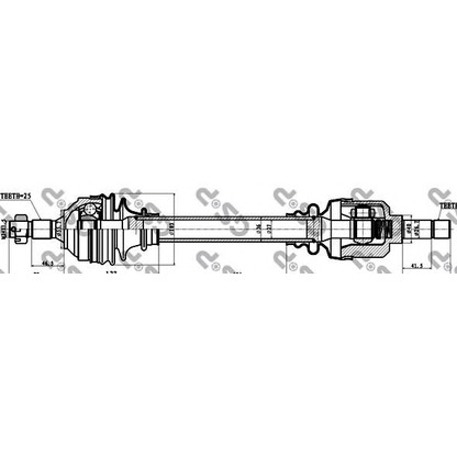 Photo Drive Shaft GSP 245182