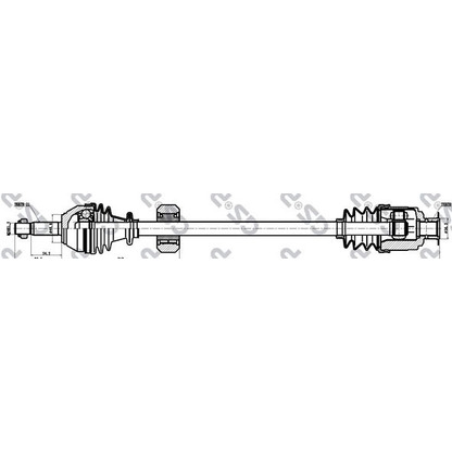 Photo Drive Shaft GSP 250054