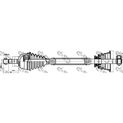 Photo Drive Shaft GSP 250055