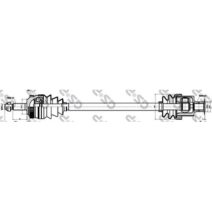 Photo Drive Shaft GSP 250199