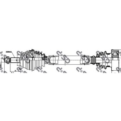 Photo Drive Shaft GSP 261002