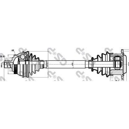 Фото Приводной вал GSP 261085