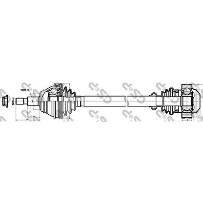 Photo Drive Shaft GSP 261121