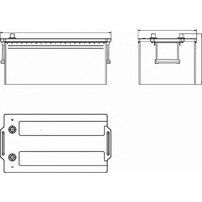 Foto Batteria avviamento; Batteria avviamento SONNAK SE2253