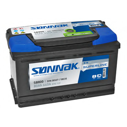 Foto Starterbatterie; Starterbatterie SONNAK SB800