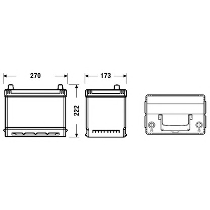 Foto Starterbatterie; Starterbatterie SONNAK SB704