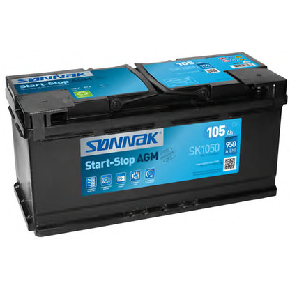 Photo Starter Battery; Starter Battery SONNAK SK1050