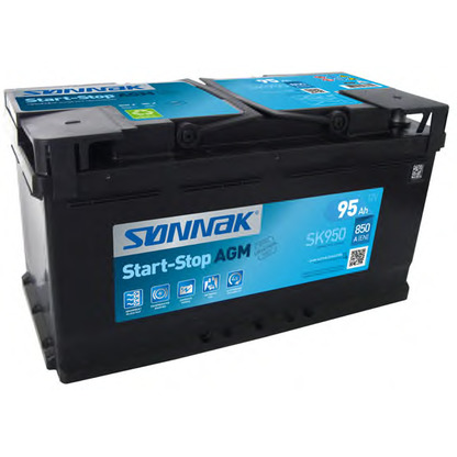 Photo Starter Battery; Starter Battery SONNAK SK950