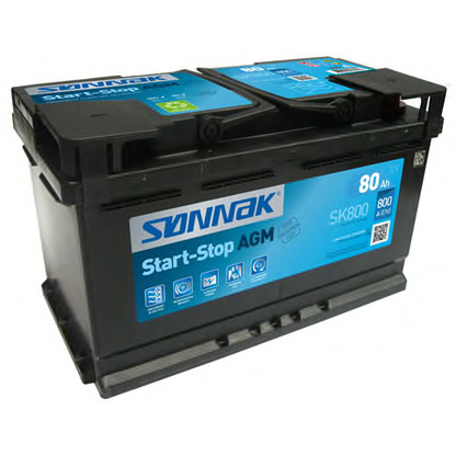 Photo Starter Battery; Starter Battery SONNAK SK800