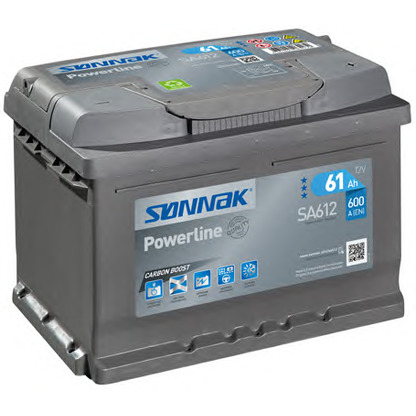 Foto Starterbatterie; Starterbatterie SONNAK SA612
