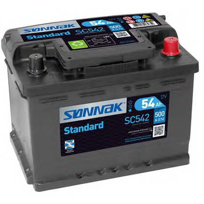Photo Starter Battery; Starter Battery SONNAK SC542