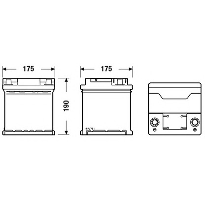 Foto Starterbatterie; Starterbatterie CENTRA CB440