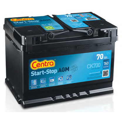 Photo Starter Battery; Starter Battery CENTRA CK700