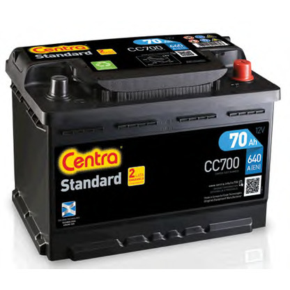 Photo Starter Battery; Starter Battery CENTRA CC700