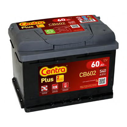 Photo Starter Battery; Starter Battery CENTRA CB602