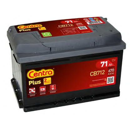 Photo Starter Battery; Starter Battery CENTRA CB712