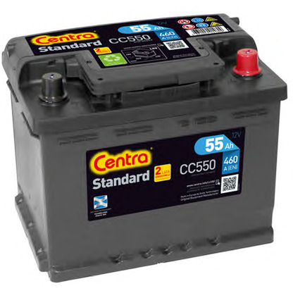 Photo Starter Battery; Starter Battery CENTRA CC550