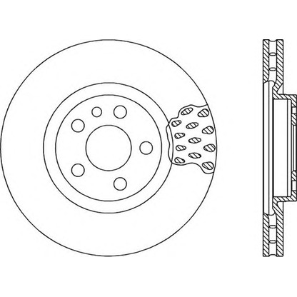 Foto Disco  freno OPEN PARTS BDR101820