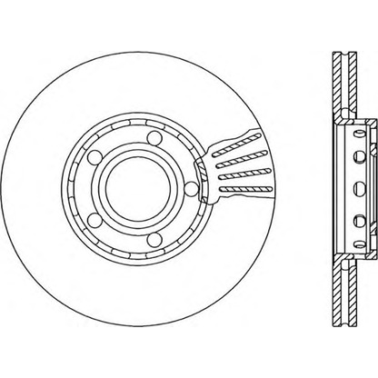 Фото Тормозной диск OPEN PARTS BDR103920