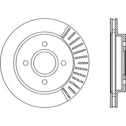 Photo Disque de frein OPEN PARTS BDR118520