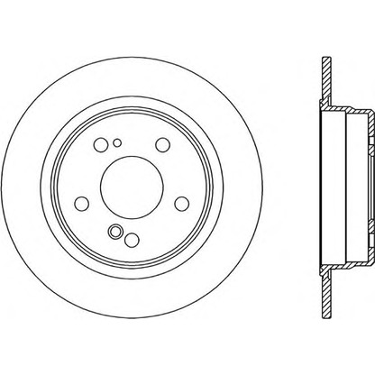 Foto Disco de freno OPEN PARTS BDR130710