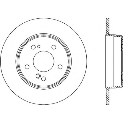 Foto Disco  freno OPEN PARTS BDR131710