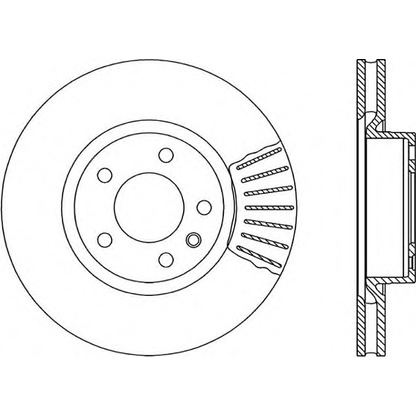 Фото Тормозной диск OPEN PARTS BDR141720