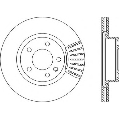 Photo Brake Disc OPEN PARTS BDR141920