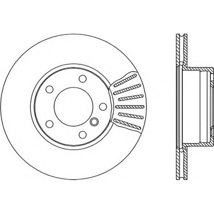 Foto Disco de freno OPEN PARTS BDR166920