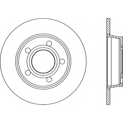 Foto Disco de freno OPEN PARTS BDR174310