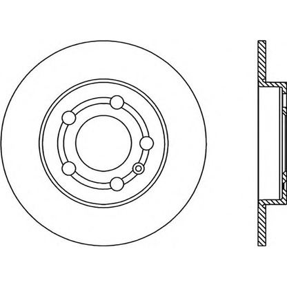 Foto Disco de freno OPEN PARTS BDR174510