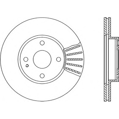 Фото Тормозной диск OPEN PARTS BDR178020