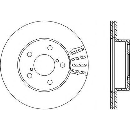 Foto Disco  freno OPEN PARTS BDR181820