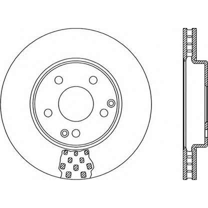 Фото Тормозной диск OPEN PARTS BDR191620