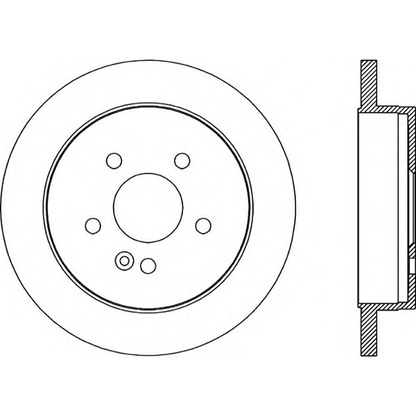 Foto Disco de freno OPEN PARTS BDR193510