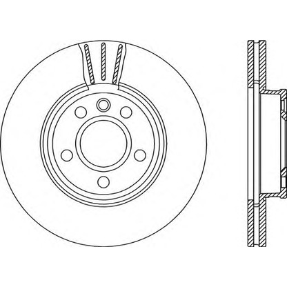 Фото Тормозной диск OPEN PARTS BDR193720