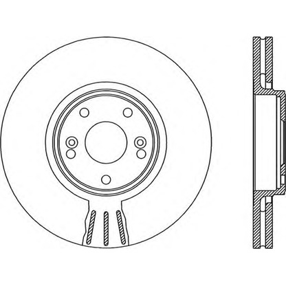 Photo Brake Disc OPEN PARTS BDR199920