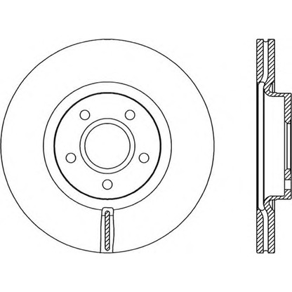 Foto Disco  freno OPEN PARTS BDR215320