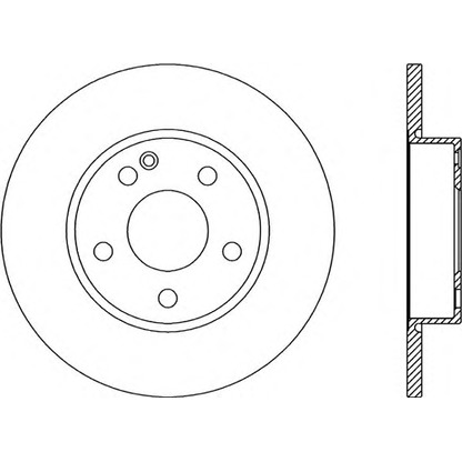 Foto Disco de freno OPEN PARTS BDR217310