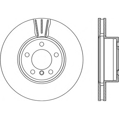 Фото Тормозной диск OPEN PARTS BDR219620