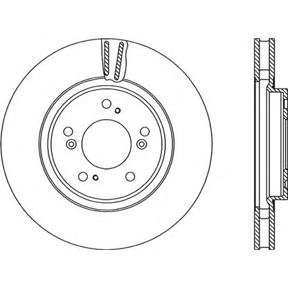 Фото Тормозной диск OPEN PARTS BDR220220