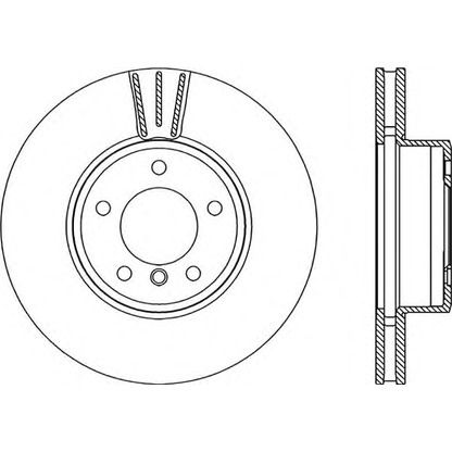 Zdjęcie Tarcza hamulcowa OPEN PARTS BDR221520