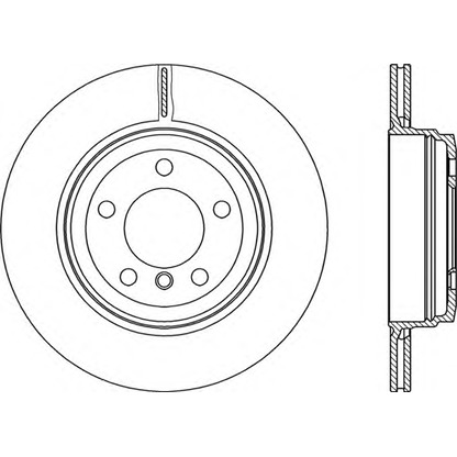 Foto Disco  freno OPEN PARTS BDR222120