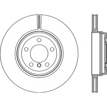 Zdjęcie Tarcza hamulcowa OPEN PARTS BDR222220