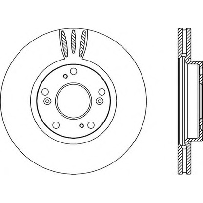 Foto Disco  freno OPEN PARTS BDR222620