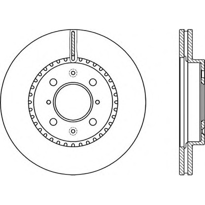 Foto Disco de freno OPEN PARTS BDR223320